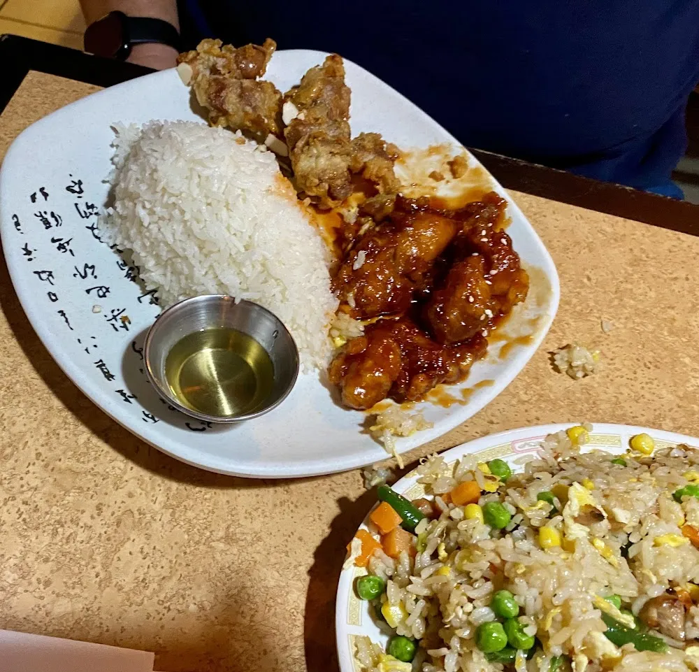 Sweet Sour Chicken & Almond Chicken